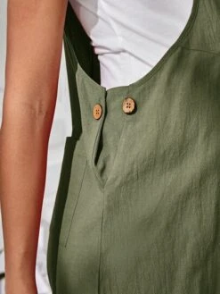 SHEIN Maternity Solid Tee & Overall Romper -SHEIN STORE 167938549025c2e8d68ebdc2b8198e7ebb9eb71536 thumbnail 405x552