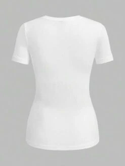 SHEIN Maternity Slogan & Cartoon Graphic Tee