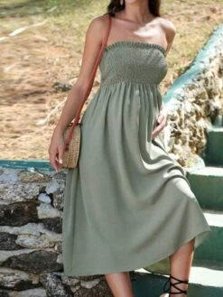 SHEIN Maternity Two Way Wear Wideband Waist Flare Skirt