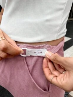 SHEIN Maternity Adjustable Drawstring Waist Solid Skirt -SHEIN STORE 1681354620980c9907c9367f77e094e85424188db9 thumbnail 405x552