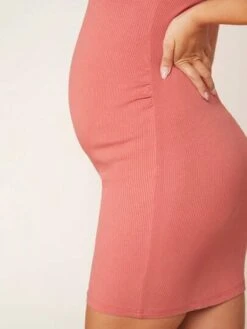 SHEIN BASICS Maternity Solid Bodycon Tank Dress -SHEIN STORE 16813576855b234d7bed7bdec62679386bd966bd2f thumbnail 405x552