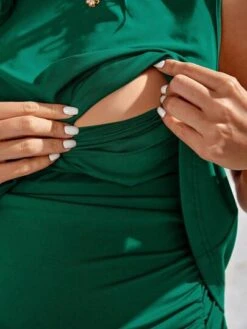 SHEIN Maternity Solid Nursing Tank Top & Bodycon Dress -SHEIN STORE 16818075964e722250995bb1863ed18e943bbfda49 thumbnail 405x552