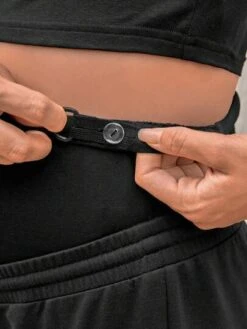 SHEIN Maternity Solid Crop Tank Top & Adjustable Waist Sweatpants -SHEIN STORE 16841155548a1d5afbffef33710d96575a7de937be thumbnail 405x552