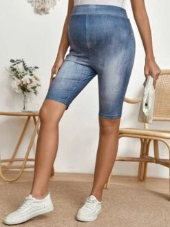 SHEIN Maternity High Waist Biker Shorts -SHEIN STORE 1688465759b398dc5954bb80511a3e4aa6bd496107 thumbnail 405x552